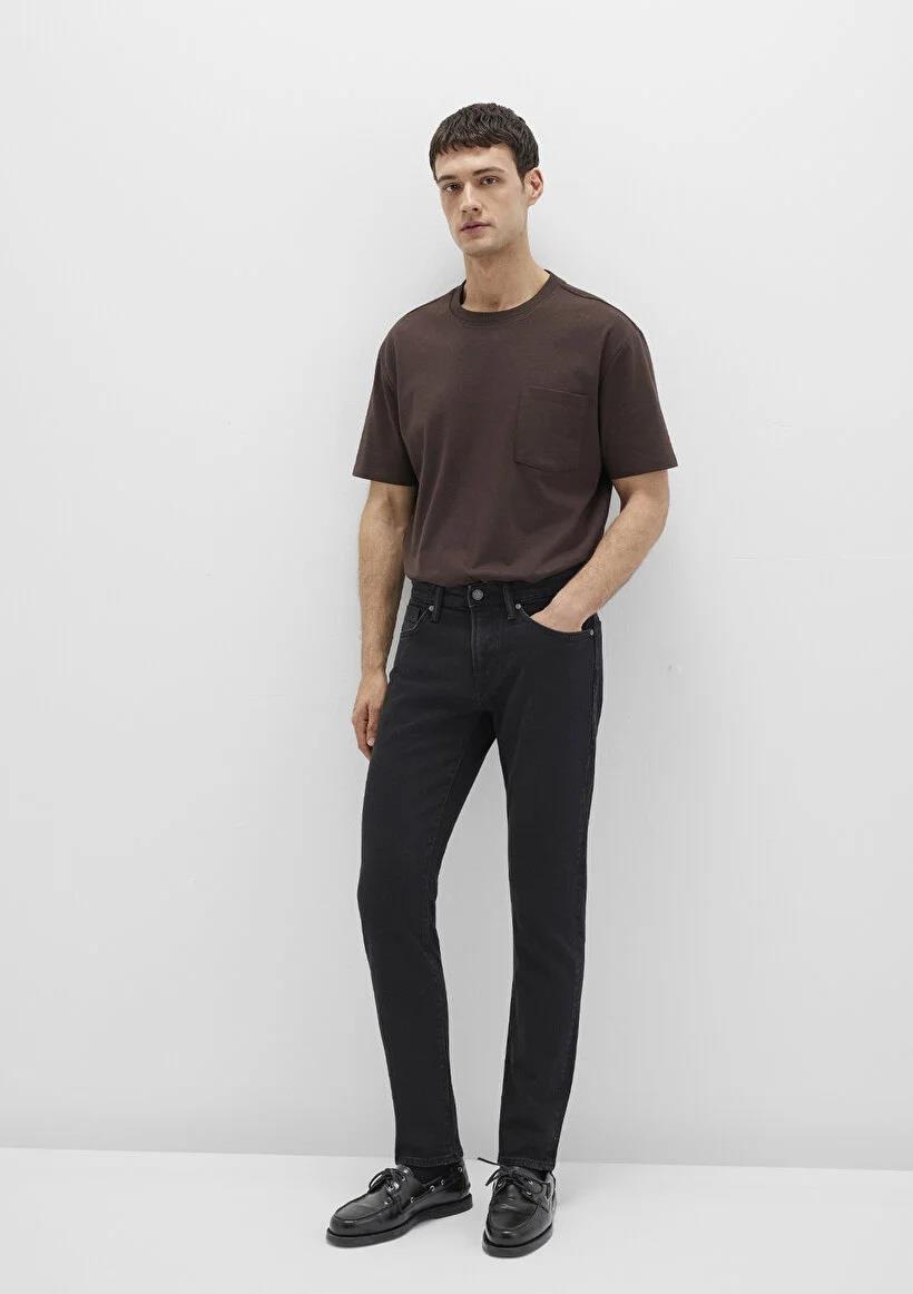 Mavi Jake Classic Denim Yıkamalı Antrasit Jean Pantolon