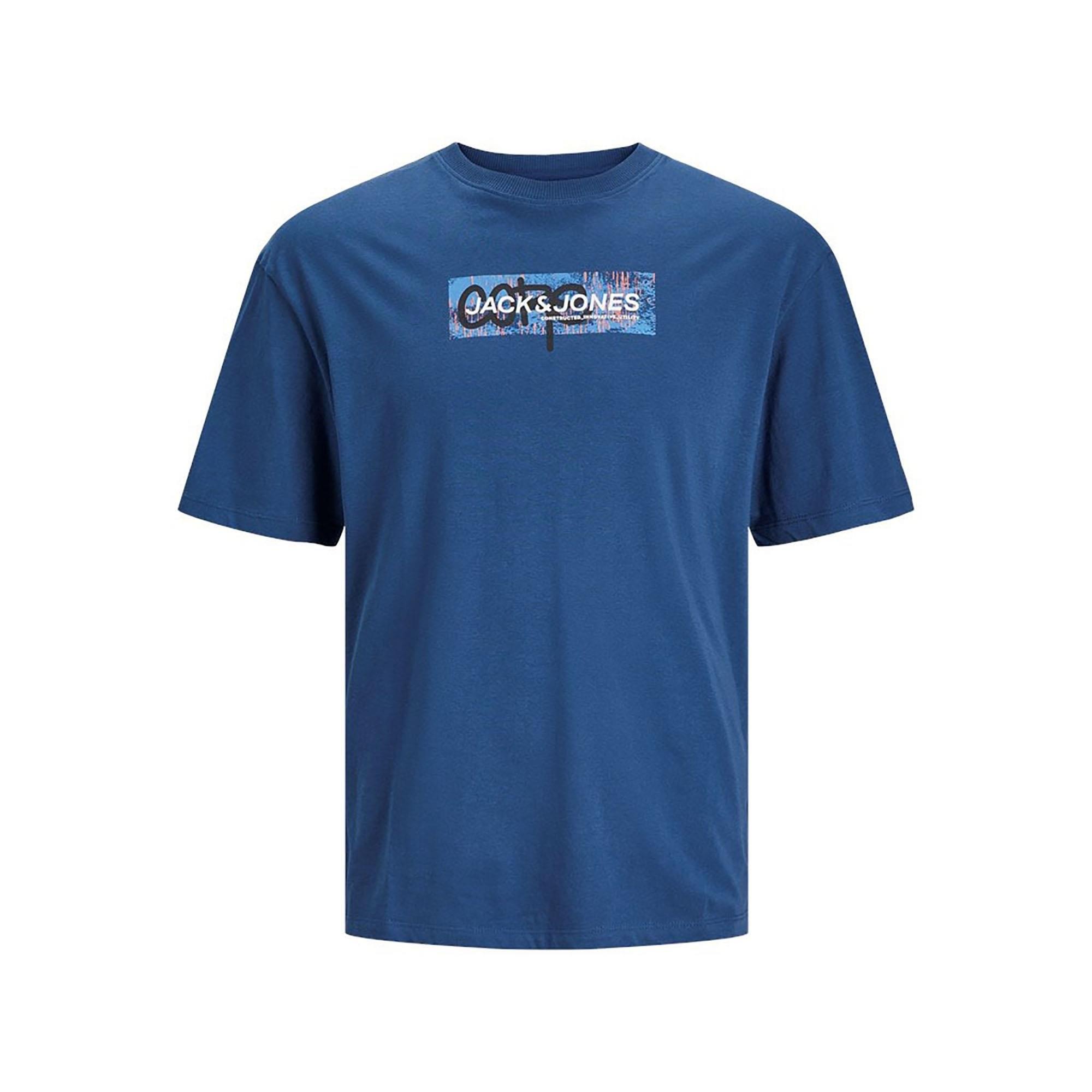Jack&Jones Core Jcoaop Prınt Tee Ss Crew Neck Erkek T-Shirt 12253477