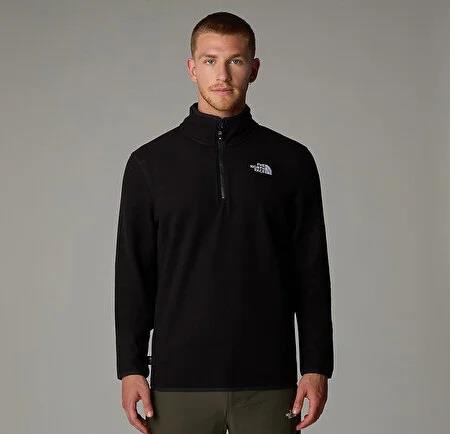 The North Face M 100 Glacıer 1/4 Zıp  Erkek Yarım Fermuarlı Polar NF0A855W4H01
