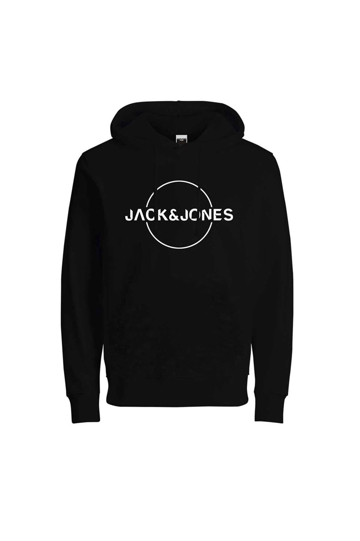 Jack&Jones Jcomınıster Hood Erkek Sweatshirt - 12201856