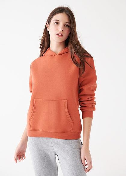 Mavi Kapişonlu Sweatshirt Kadın Kestane Rengi 167299-70233