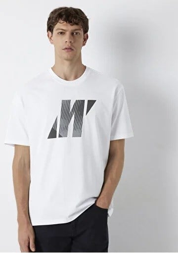 Mavi Pro Baskılı Erkek T-Shirt 0620156-620