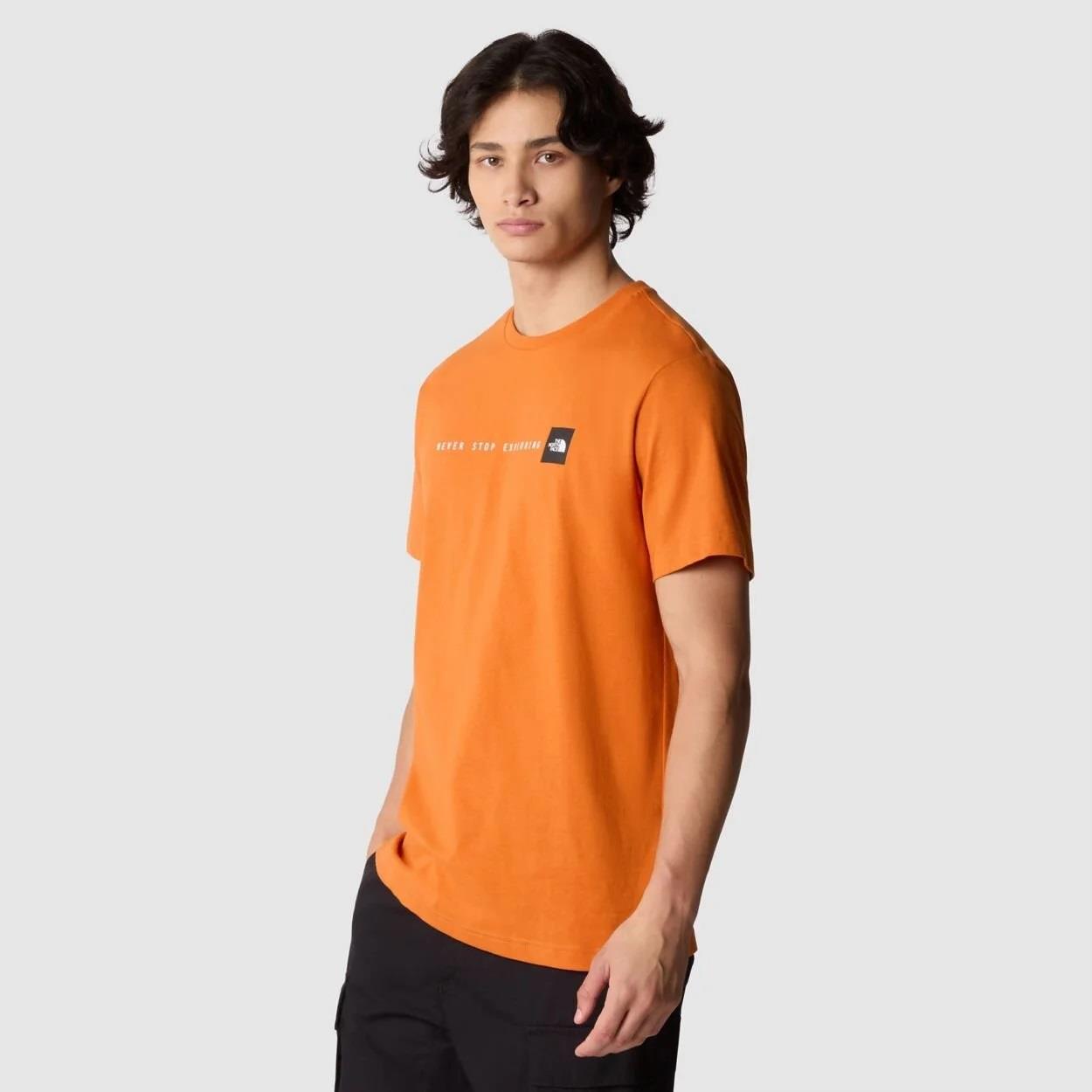 The North Face M S/S Never Stop Explorıng  Erkek T-Shirt NF0A87NSPCO1