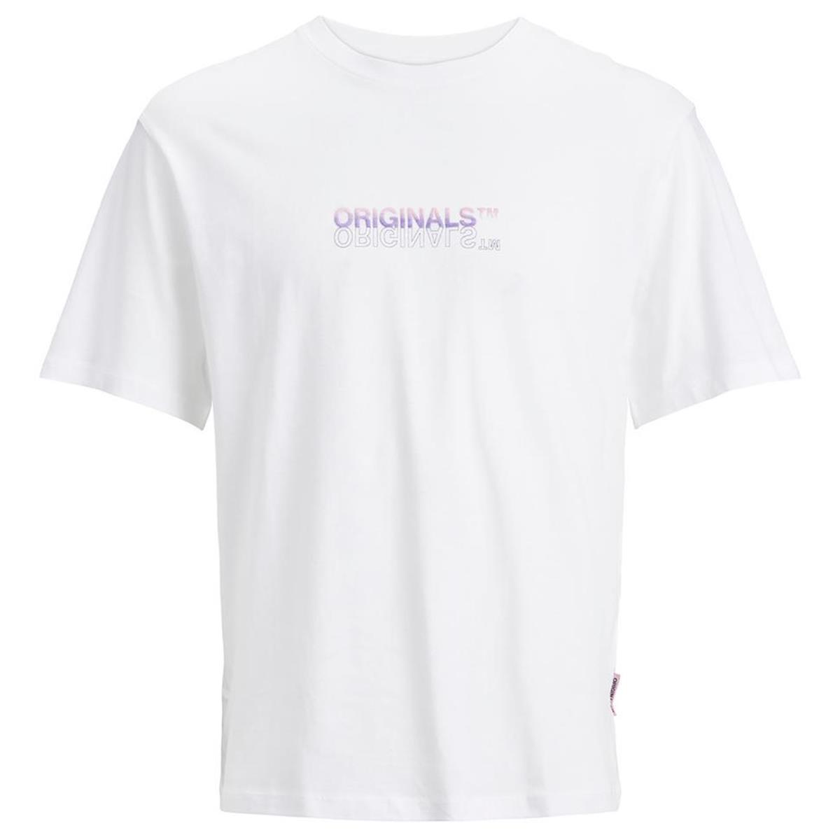 Jack&Jones Jorwaves Logo Tee Ss Crew Neck Erkek T-Shirt 12235278