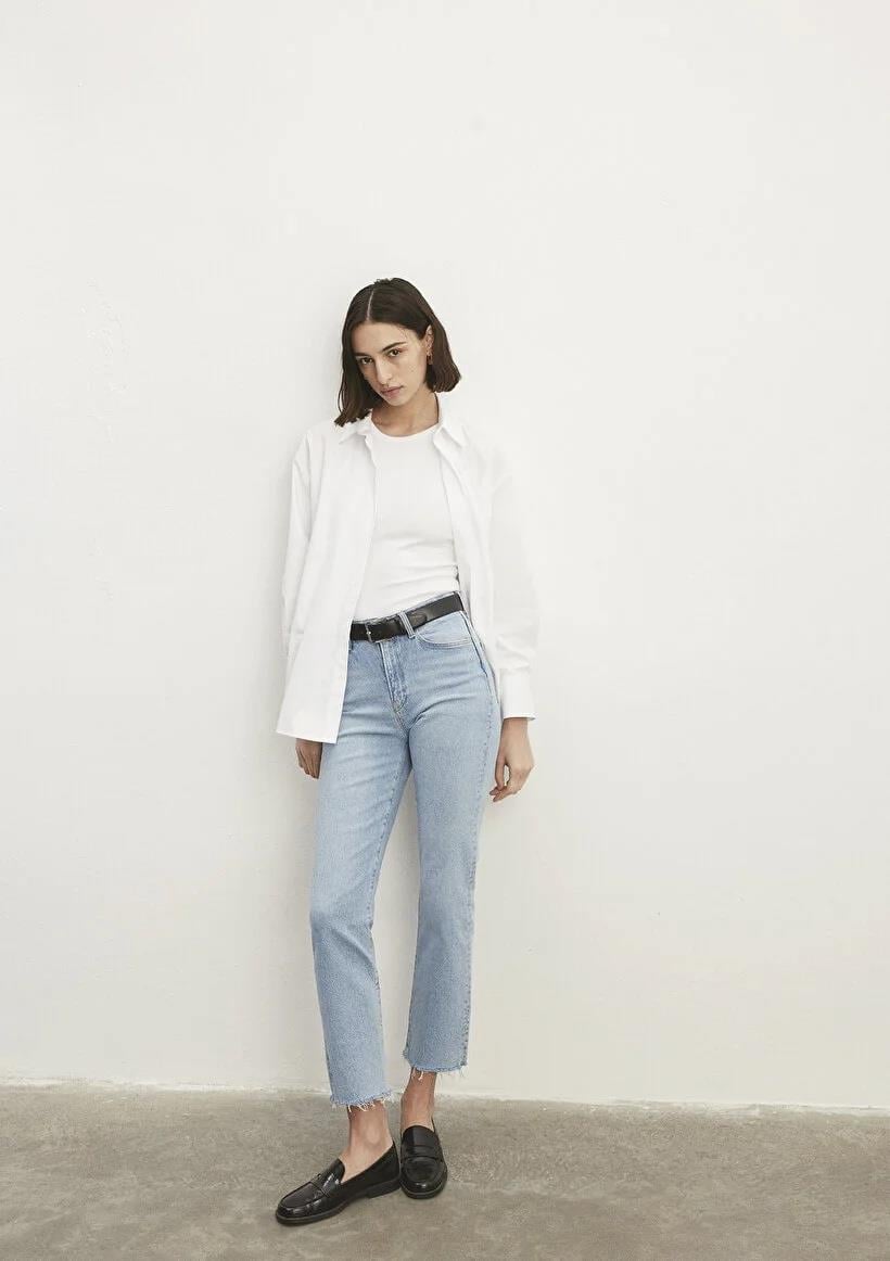Mavi New York Bleach Classic Kadın Jean Pantolon  101441-86391