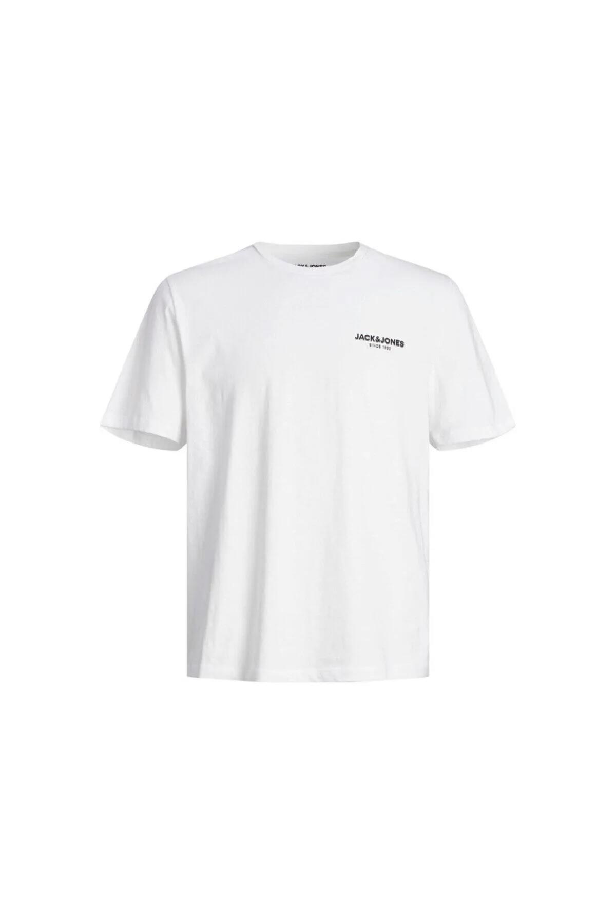Jack&Jones Jcosnorkle Tee Ss Crew Neck Fst Erkek T-Shirt 12238844