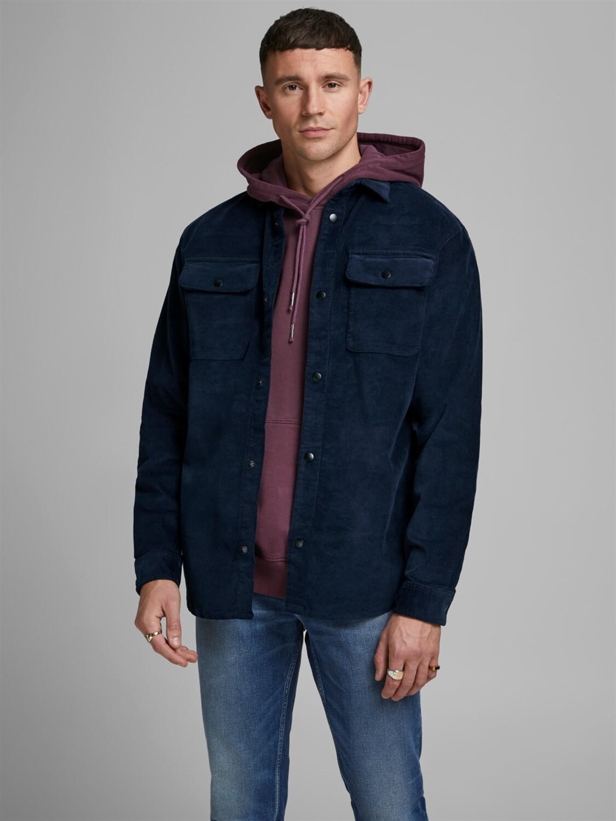 12178329Jack & Jones Jjıalfred Jjcorduroy  Erkek Gömlek-12178329
