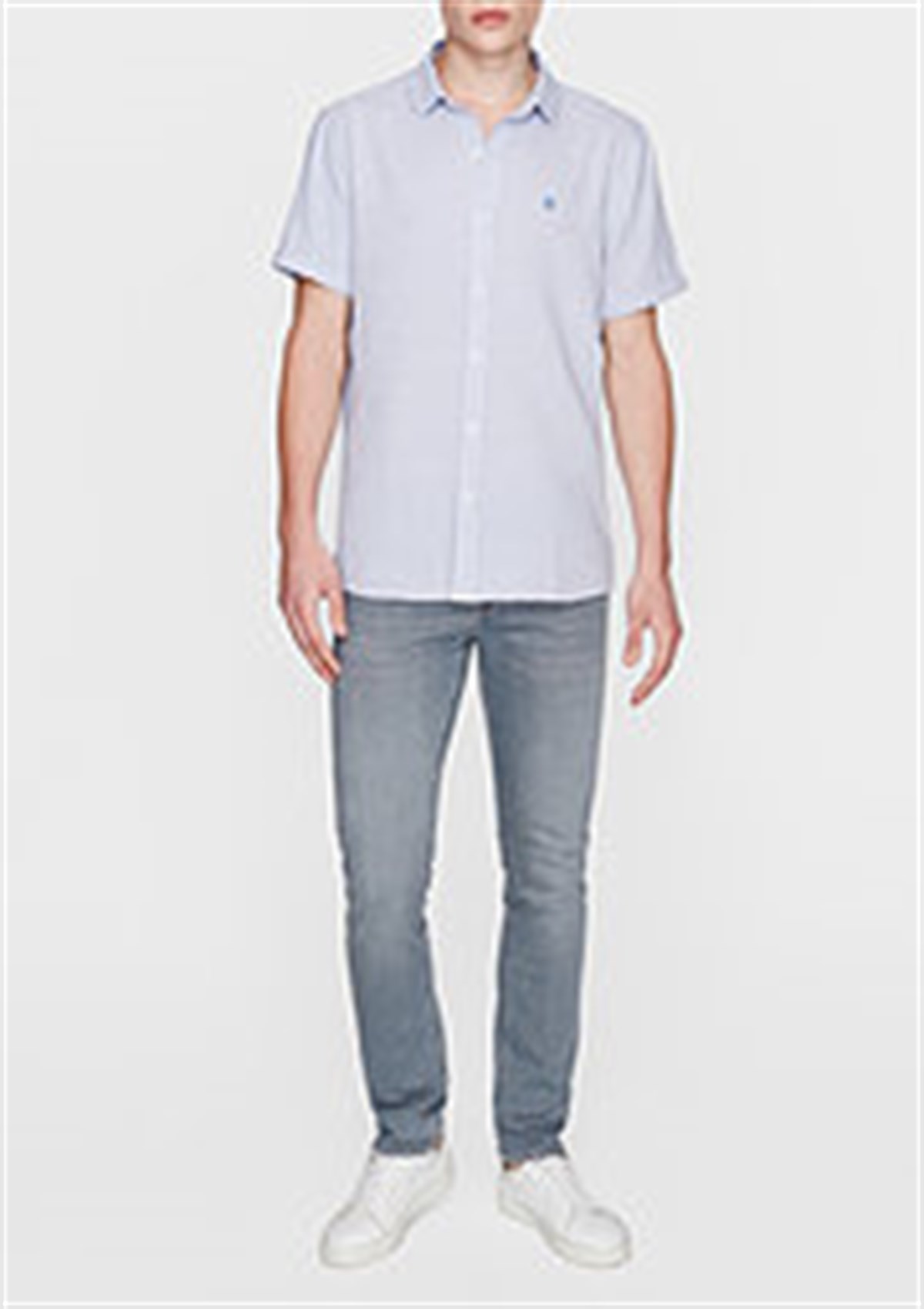 021247-28724Mavi Short Sleeve Shirt Monaco Blue
