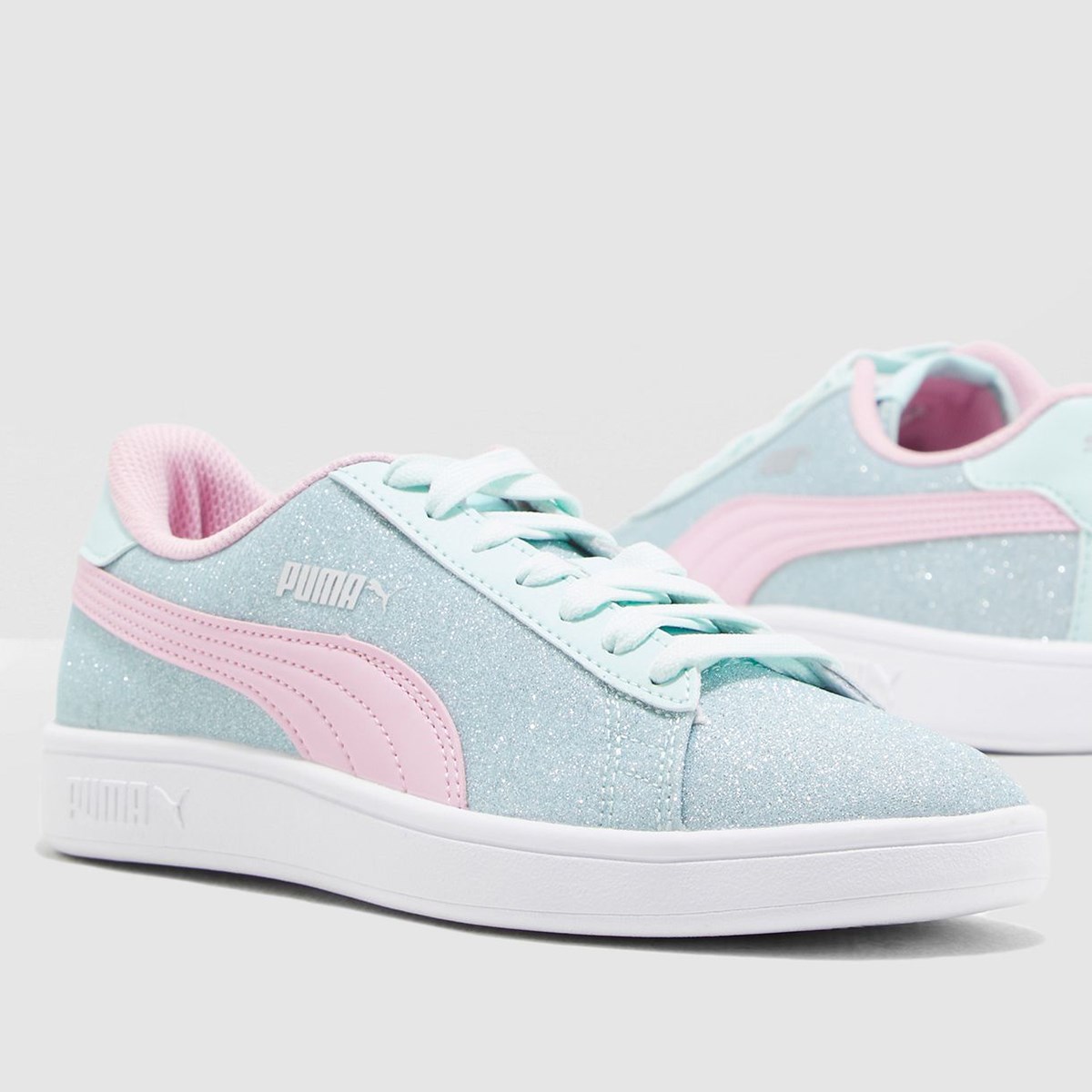 36737707PUMA Smash v2 Glitz Glam Jr ÇOCUK GÜNLÜK AYAKKABI