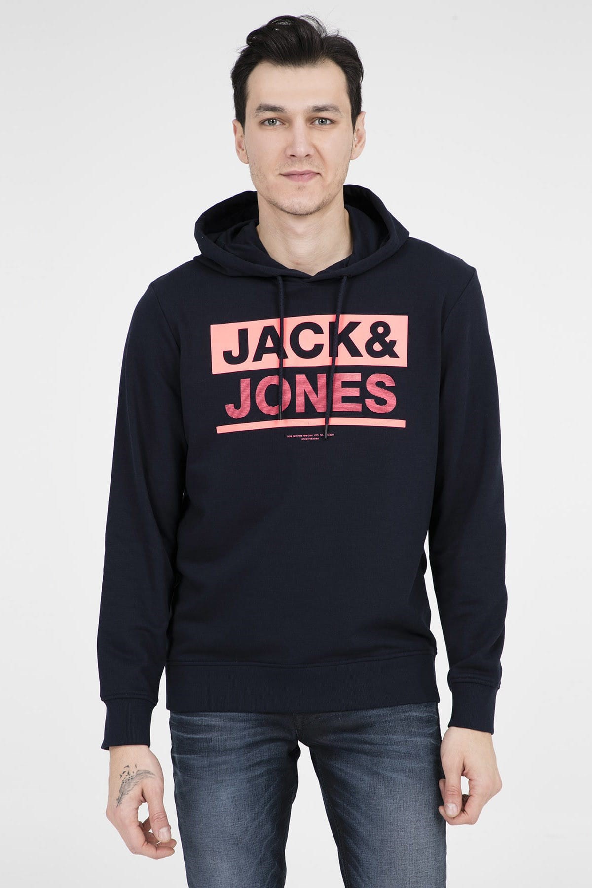 Jack & Jones Jcomoney Sweat Hood Whs Erkek Sweatshirt