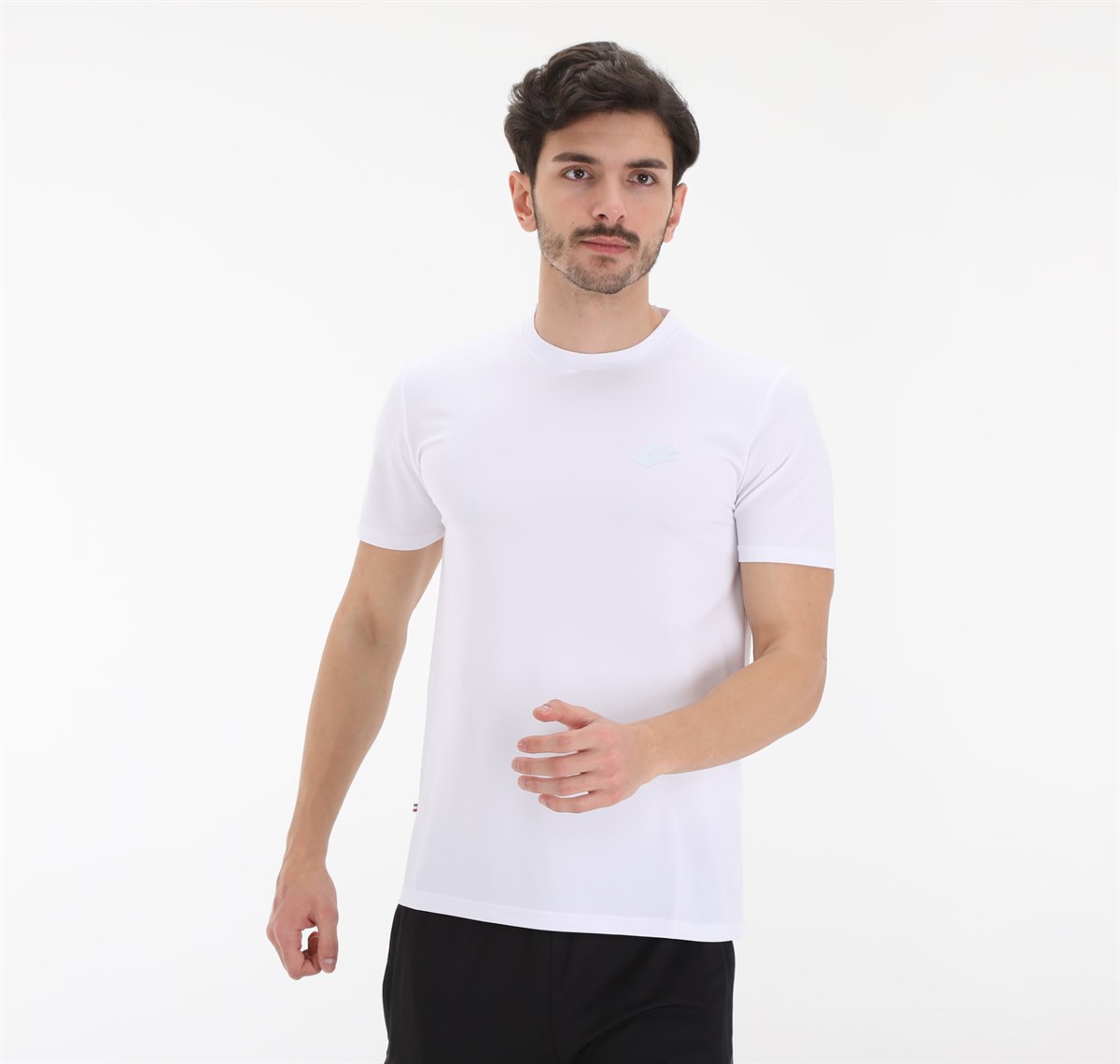 R8032Lotto Armes Tee Pl Erkek Tişört - R8032