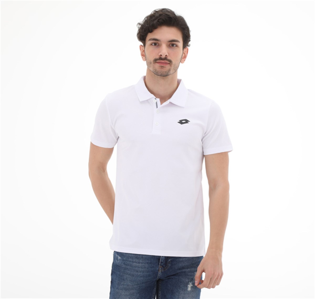 R8704Lotto Fran Polo Pl Erkek Tişört - R8704