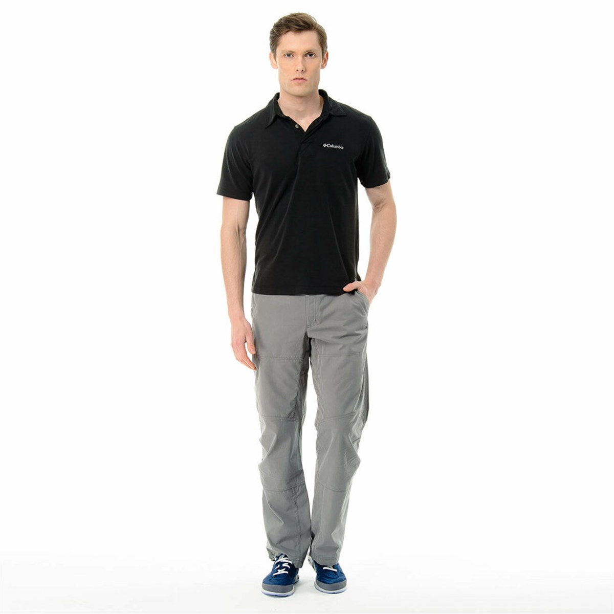 EM6527NEBIMV3NEBIMV3|EM6527|R003COLUMBIA SUN RIDGE POLO SİYAH ERKEK T-SHIRT-SİYAH