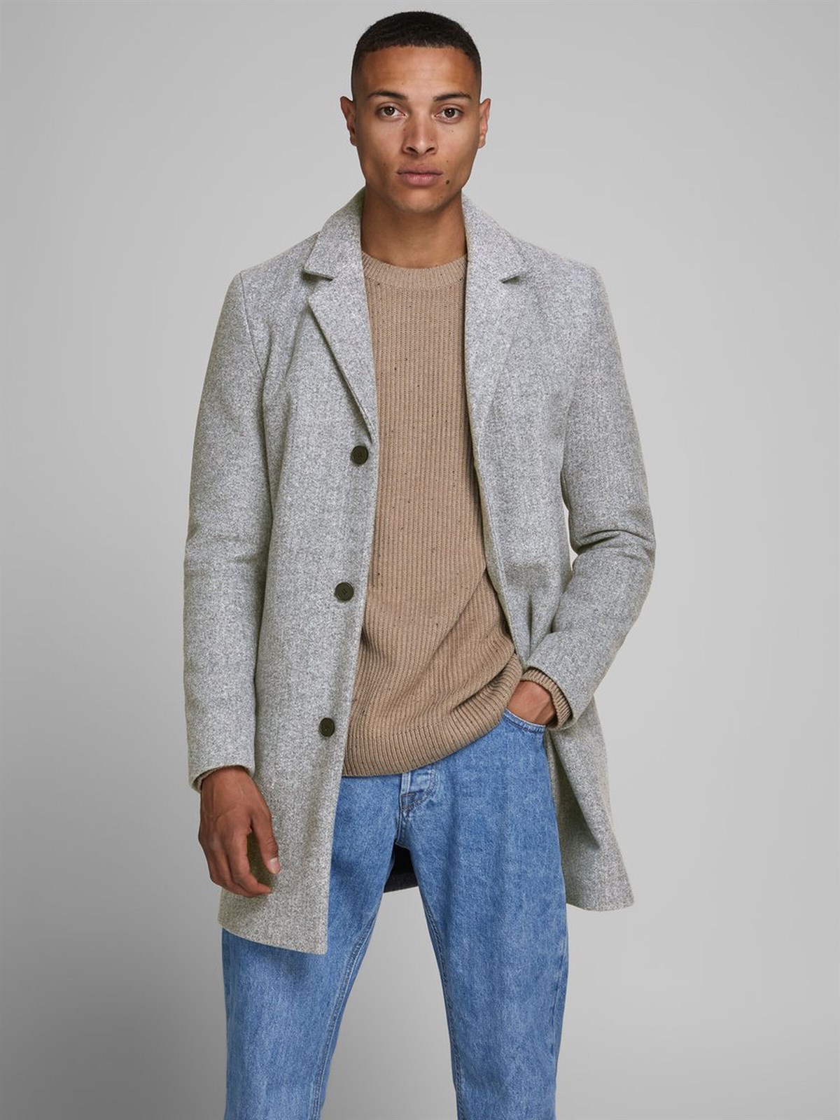 12173728Jack & Jones Jjliam Coat Erkek Mont 12173728