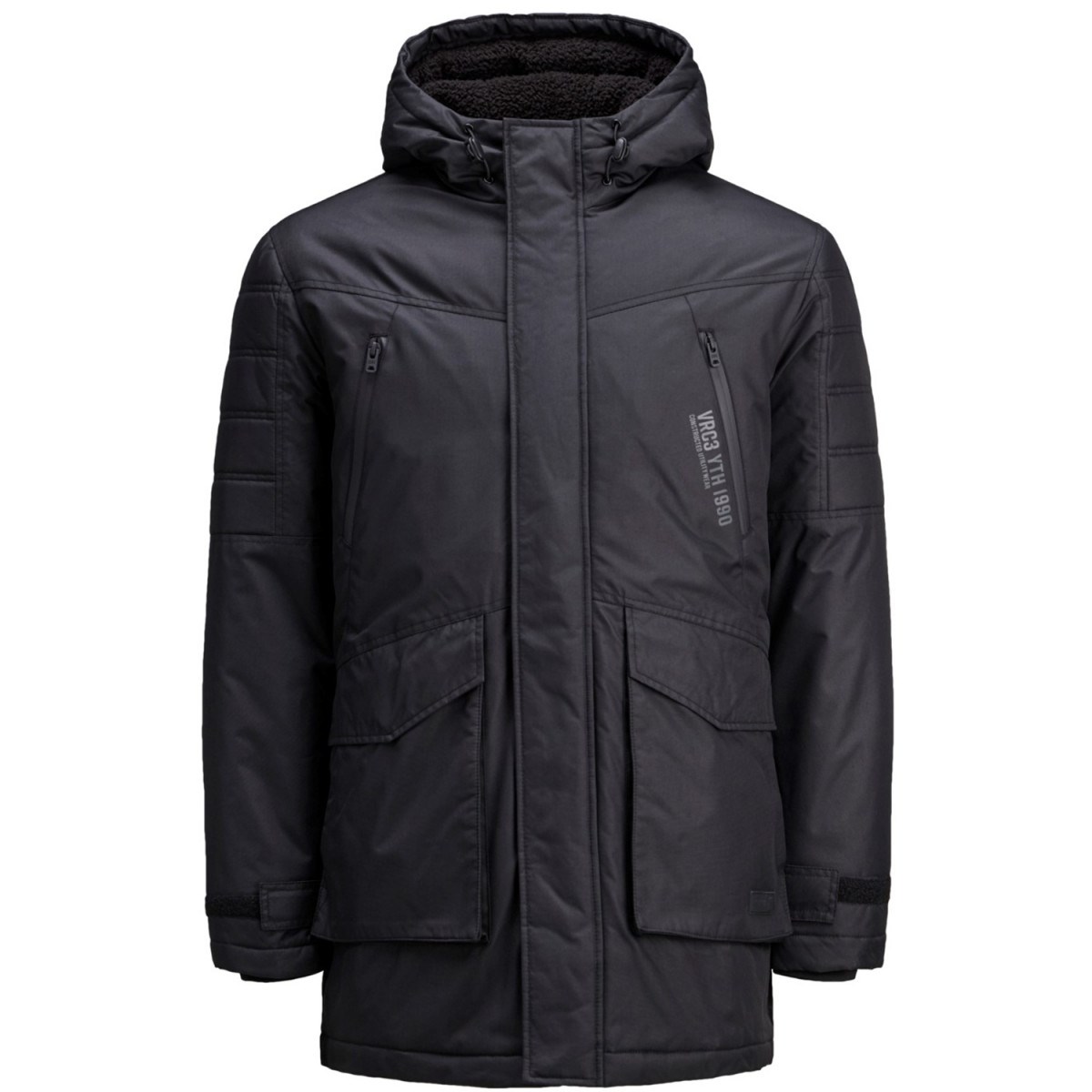 12157728NEBIMV3NEBIMV3|12157728|BlackJACK&JONES JCOSILBER PARKA ERKEK MONT-BLACK