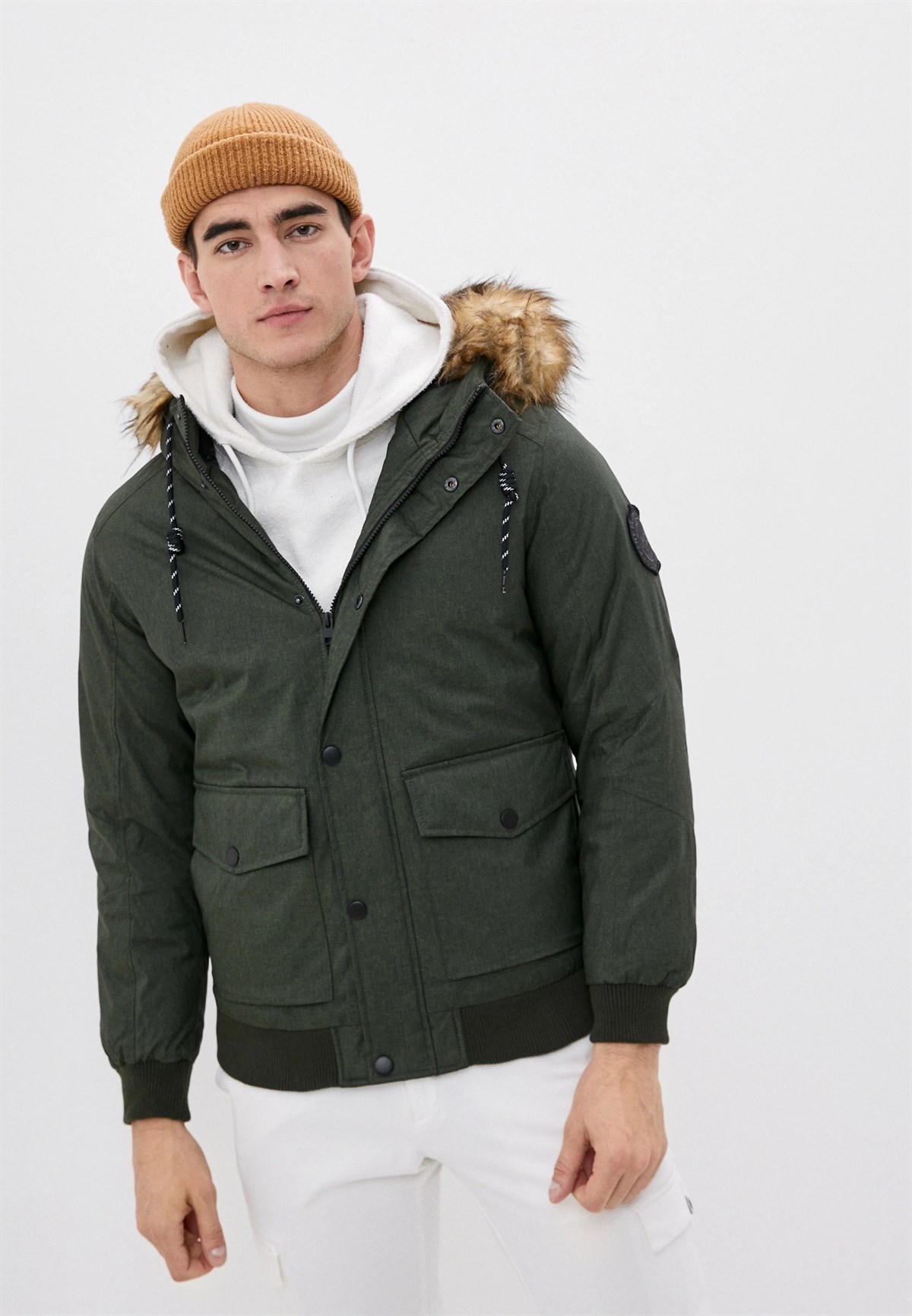 12174397Jack & Jones Jjsky Bomber Erkek Mont 12174397