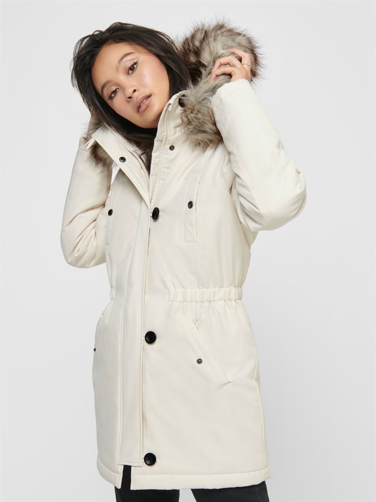 15213755Only Onliris Fur Kadın Mont 15213755