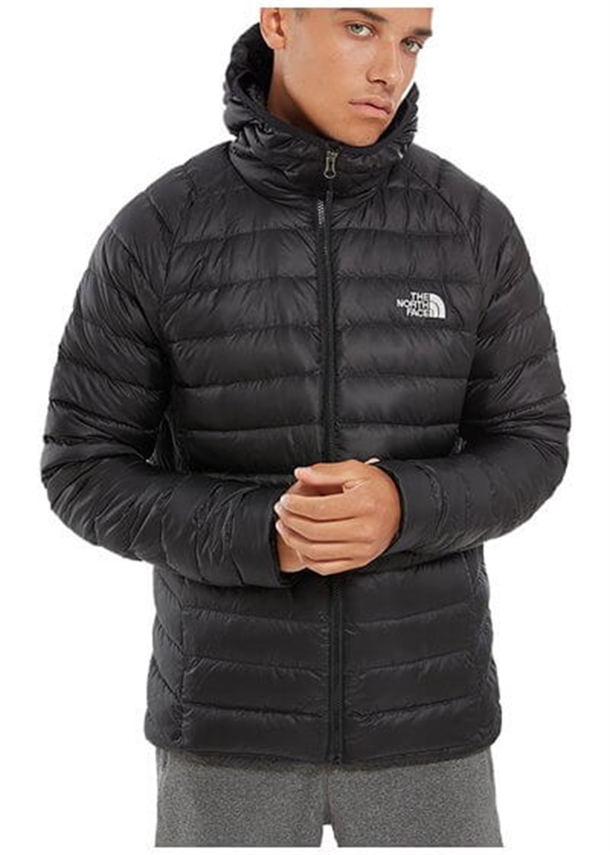 NF0A39N4KX71Tnf M Trevail Hoodie Siyah Erkek Mont