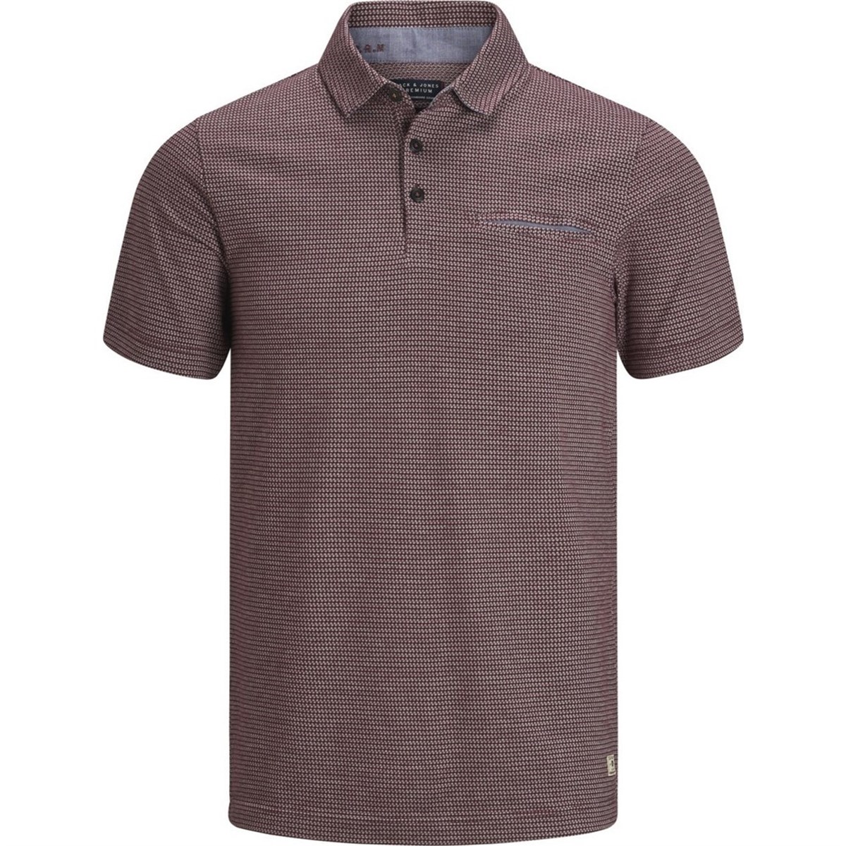 12149727NEBIMV3NEBIMV3|12149727|ChocolateJACK & JONES JPROSCAR BLU. POLO SS ERKEK T-SHIRT-Chocolate Truffle