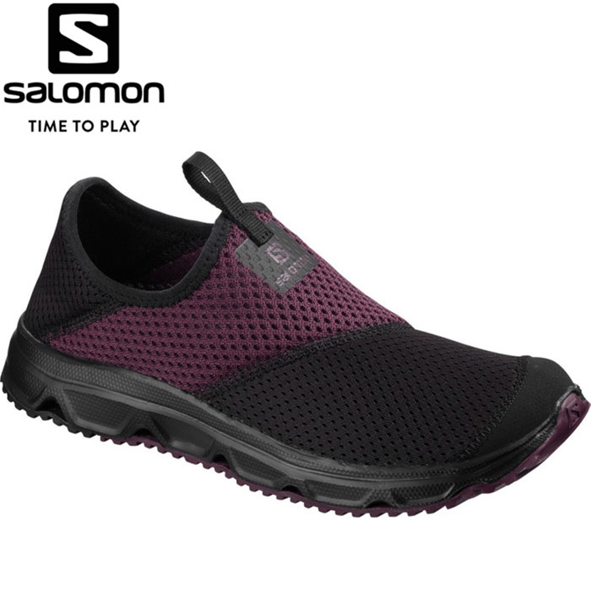 L40674100NEBIMV3NEBIMV3|L40674100|22105SALOMON RX MOC 4.0 W KADIN AYAKKABI-Black/Black/Potent Purple