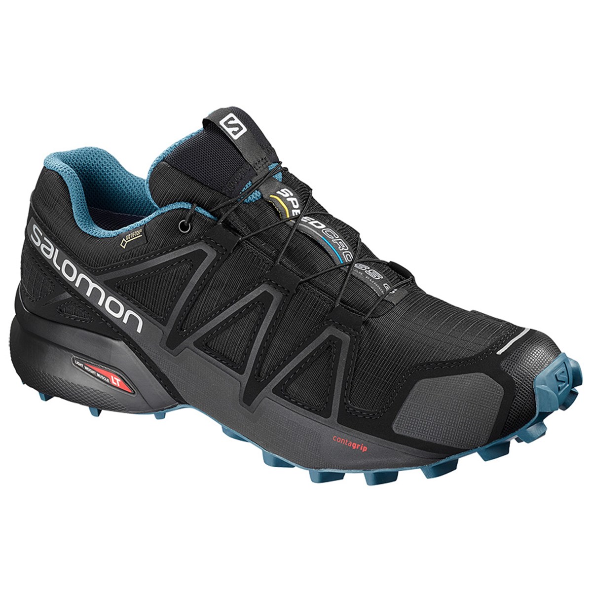 L40475700NEBIMV3NEBIMV3|L40475700|20869SALOMON SPEEDCROSS 4 GTX® UNISEX KOSU AYAKKABISI-Black/Black/Mallard Blue