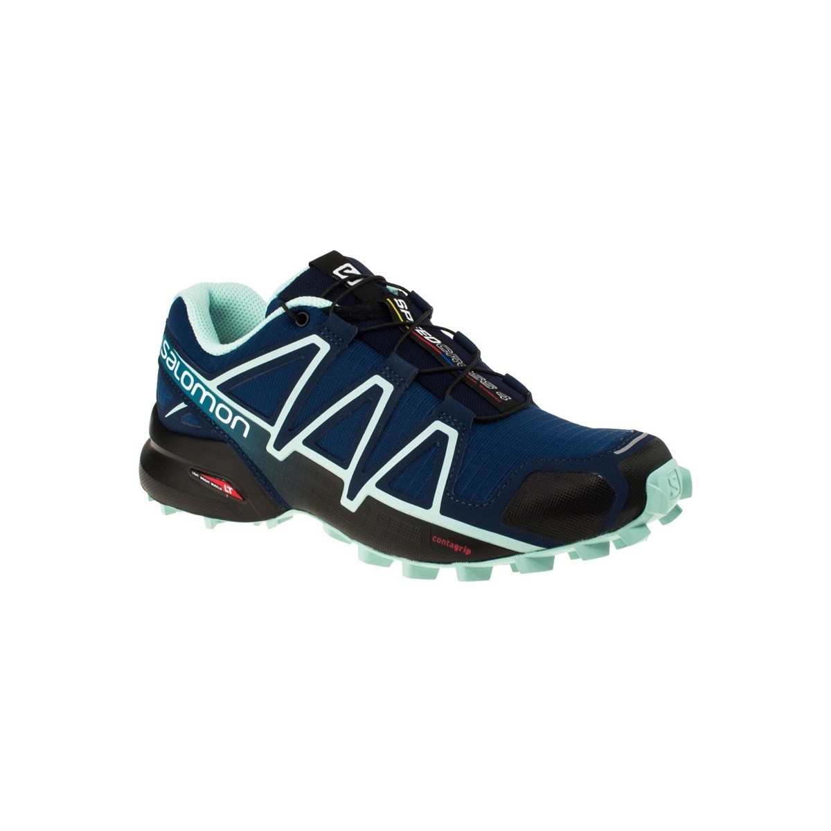 L40243100NEBIMV3NEBIMV3|L40243100|19711SALOMON SPEEDCROSS 4 W KADIN KOSU AYAKKABISI-Poseidon/Eggshell Blue/Black