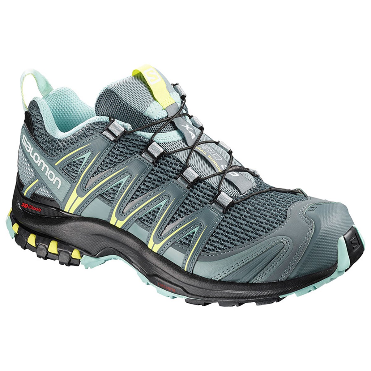 L40471400NEBIMV3NEBIMV3|L40471400|22093SALOMON XA PRO 3D W KADIN AYAKKABI-Stormy Weather/Lead/Eggshell Blue