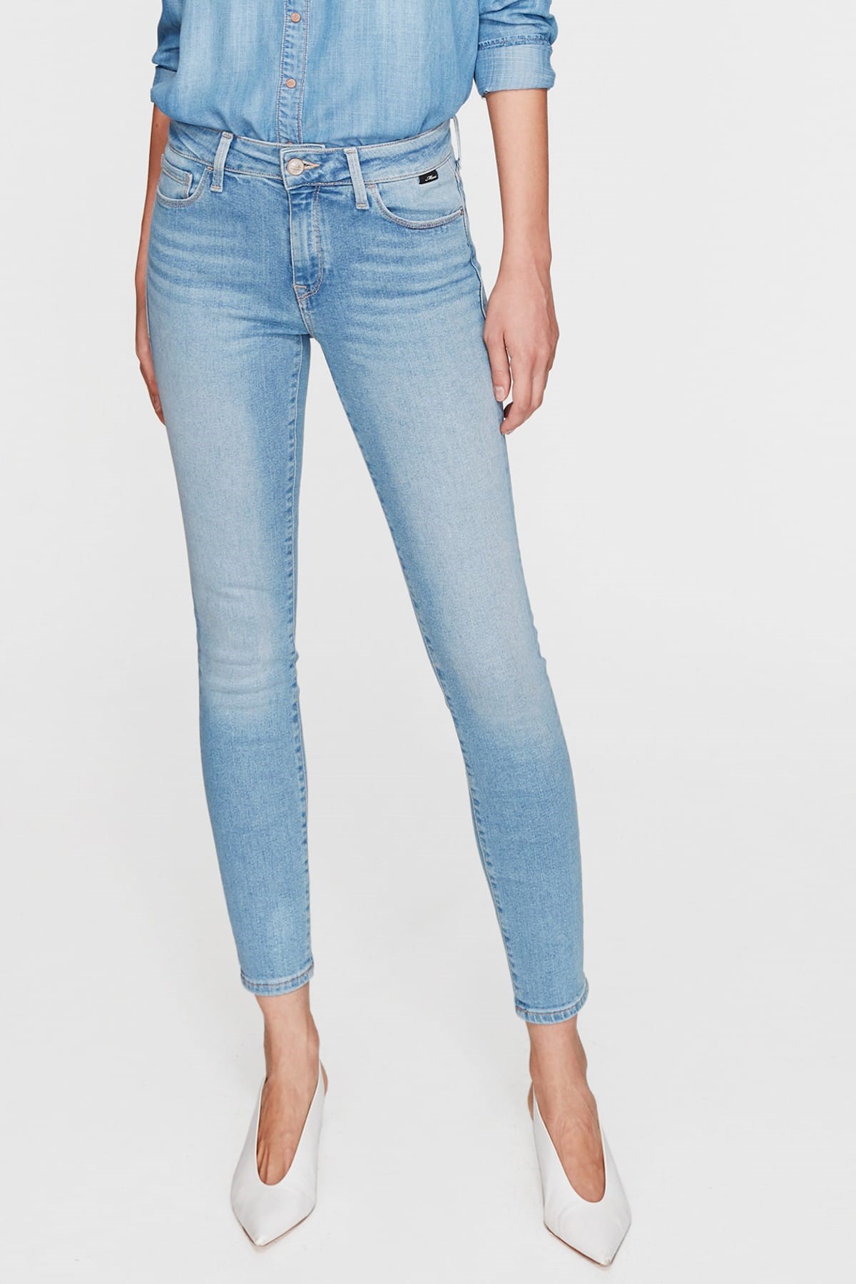 1072928050NEBIMV3NEBIMV3|1072928050|R000MAVİ ADRIANA ANKLE Lt Blue 90's Str-STD