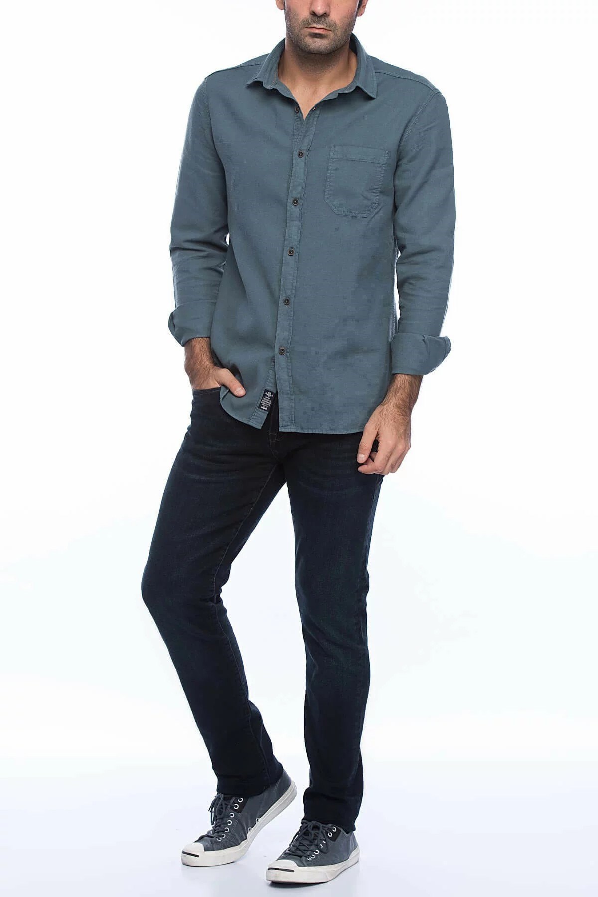 0042221562MAVİ JAKE Dark Blue-Black Comfort