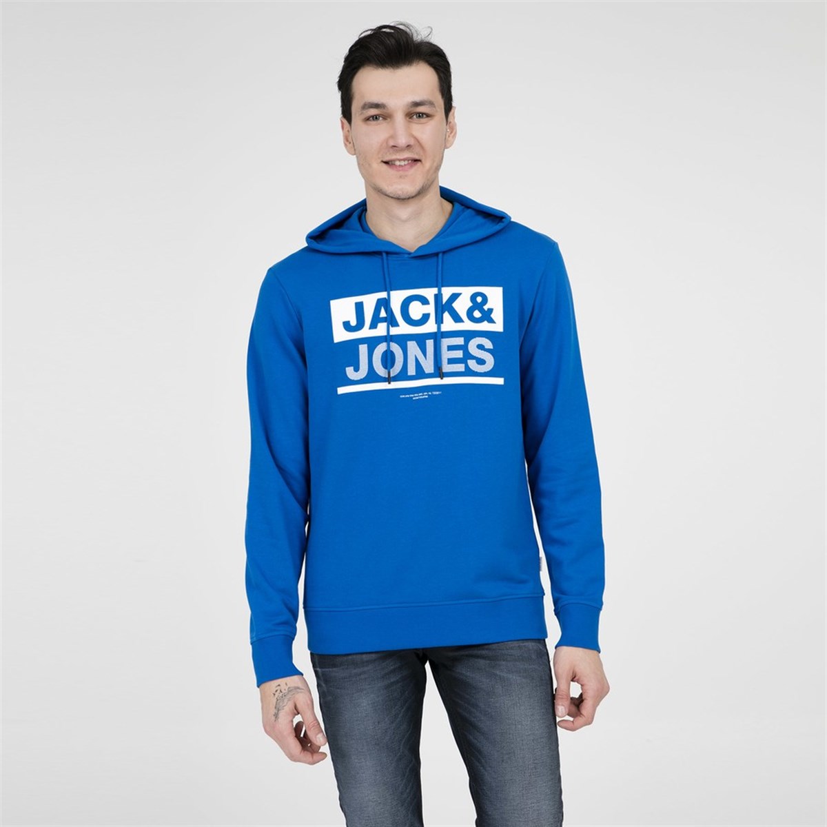 12148875NEBIMV3NEBIMV3|12148875|SkydiverJACK & JONES JCOMONEY SWEAT HOOD WHS ERKEK SWEATSHIRT-Skydiver