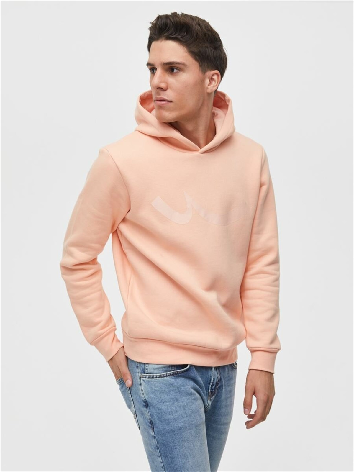 86099Ltb Weyike Erkek Kapüşonlu Sweatshirt