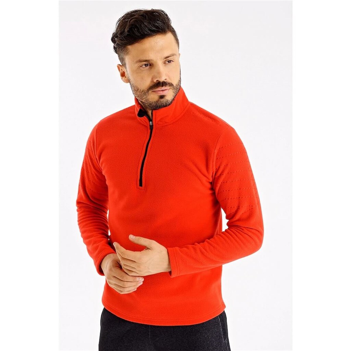 3202317Uhlsport Erkek Polar Y.Fermuarlı Dynamo M