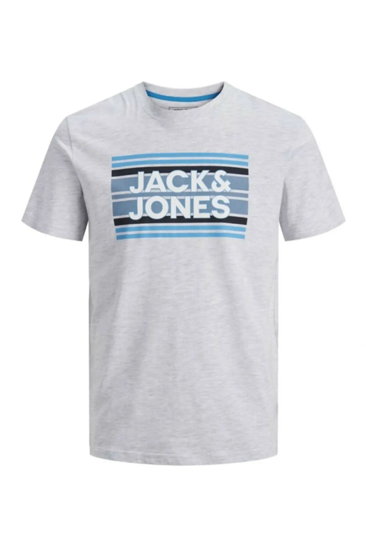12171411Jack&Jones Jcosign Tee Ss Crew Neck Erkek T-Shirt