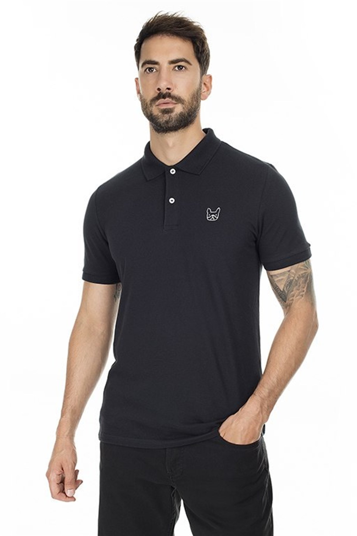 12171670Jack&Jones Jorcobana SS Erkek Polo T-Shirt-12171670