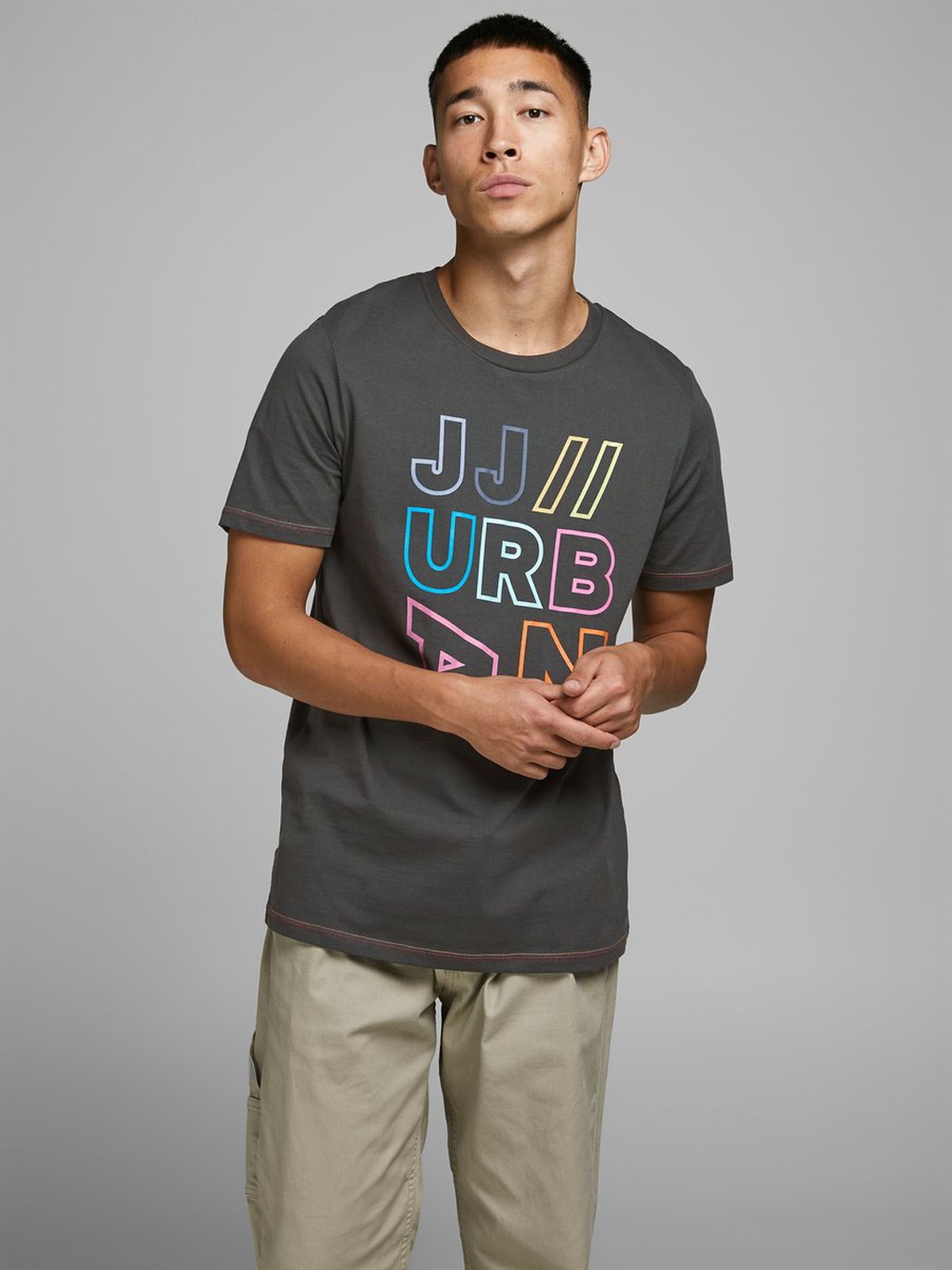 12171360Jack&Jones Jcojacob Tee SS Crew Neck Erkek Tişört - 12171375