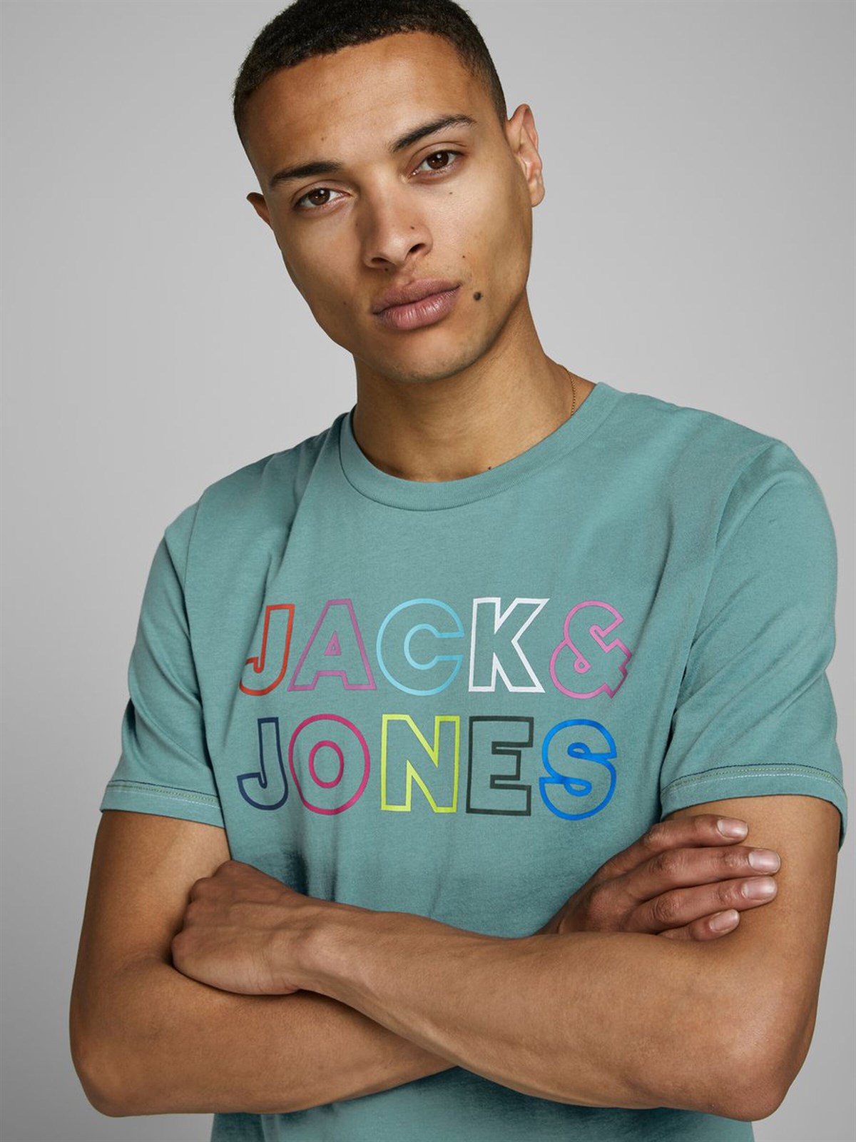 12171360Jack&Jones Jcojacob Tee SS Crew Neck Erkek Tişört - 12171375
