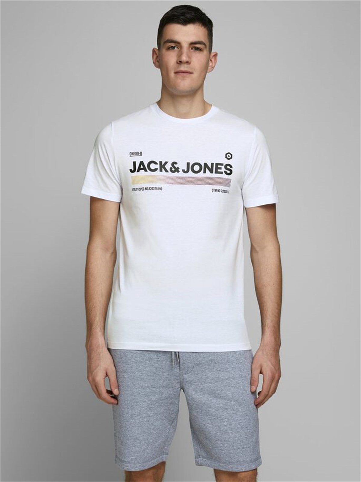 12174367Jack&Jones Jcopony Tee SS Crew Neck Fst Erkek T-Shirt-12174367