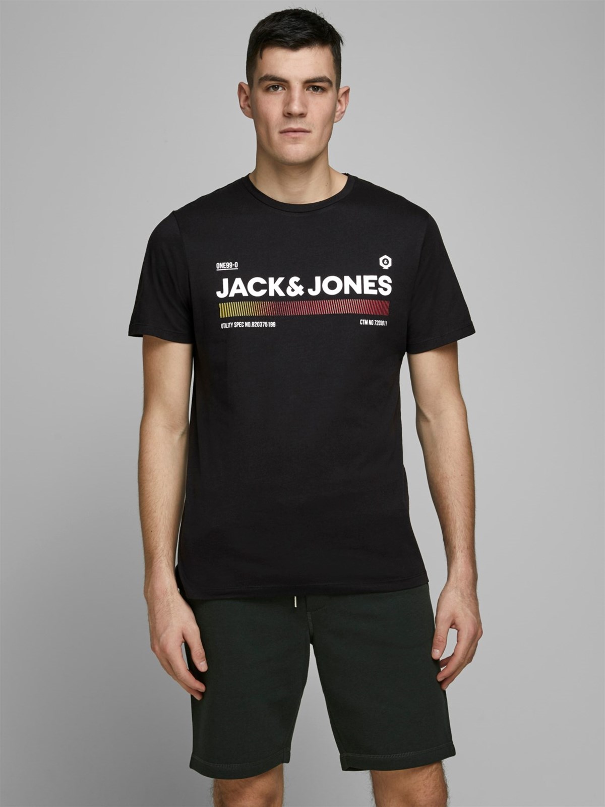 12174367Jack&Jones Jcopony Tee SS Crew Neck Fst Erkek T-Shirt-12174367