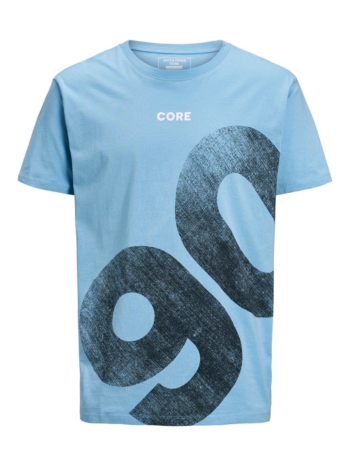 12171435Jack&Jones Jcowood Tee SS Crew Neck Erkek T-Shirt-12171435
