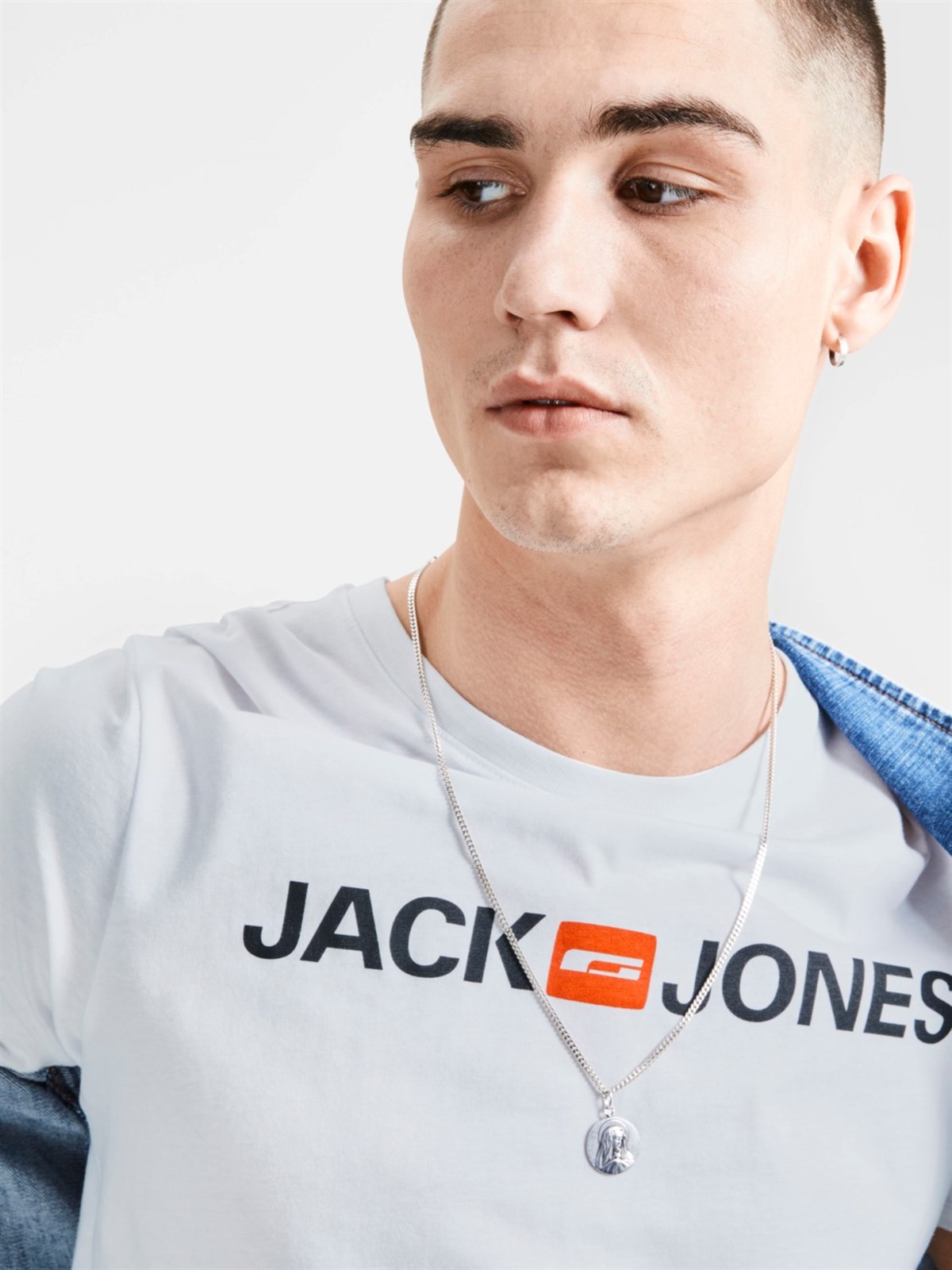 12137126Jack&Jones Jjecorp Logo Tee SS Crew Neck Noos Erkek T-Shirt-12137126