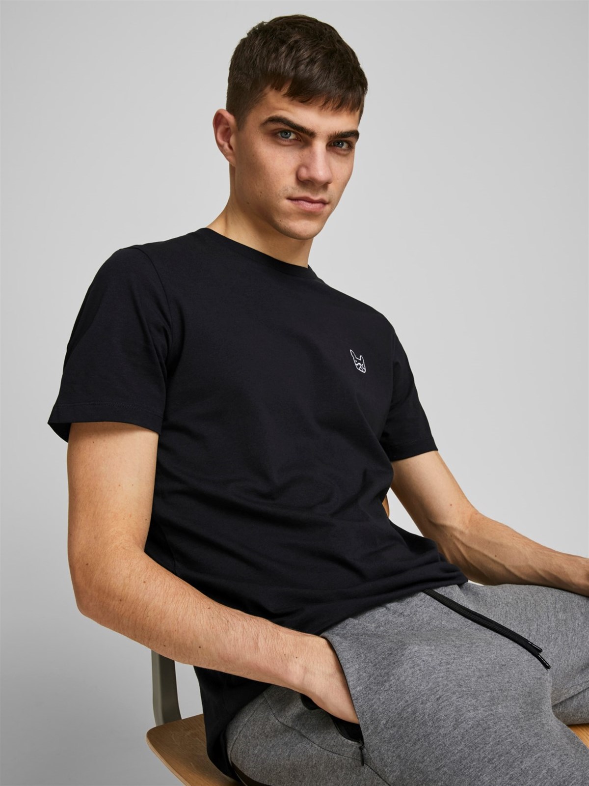 12164931Jack&Jones Jjedenim Logo Tee SS O-Neck Noos Erkek T-Shirt-12164931