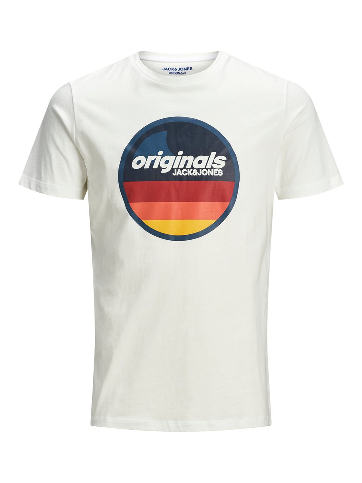12168083NEBIMV3NEBIMV3|12168083|CDancerJACK&JONES JORVENTURE TEE SS CREW NECK STS ERKEK T-SHIRT - 12168083-Cloud Dancer