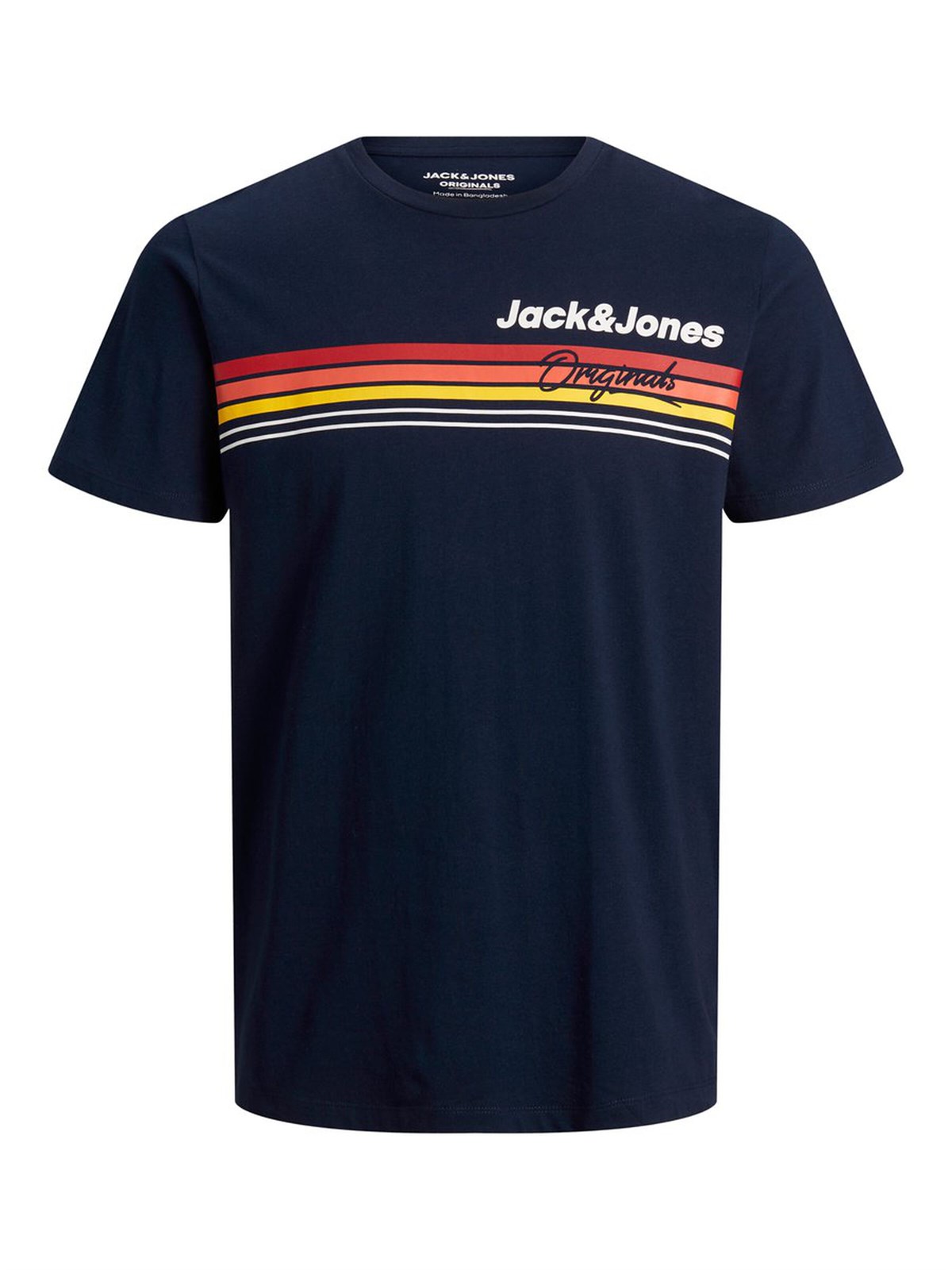 12168083NEBIMV3NEBIMV3|12168083|NBlazerJACK&JONES JORVENTURE TEE SS CREW NECK STS ERKEK T-SHIRT - 12168083-Navy Blazer