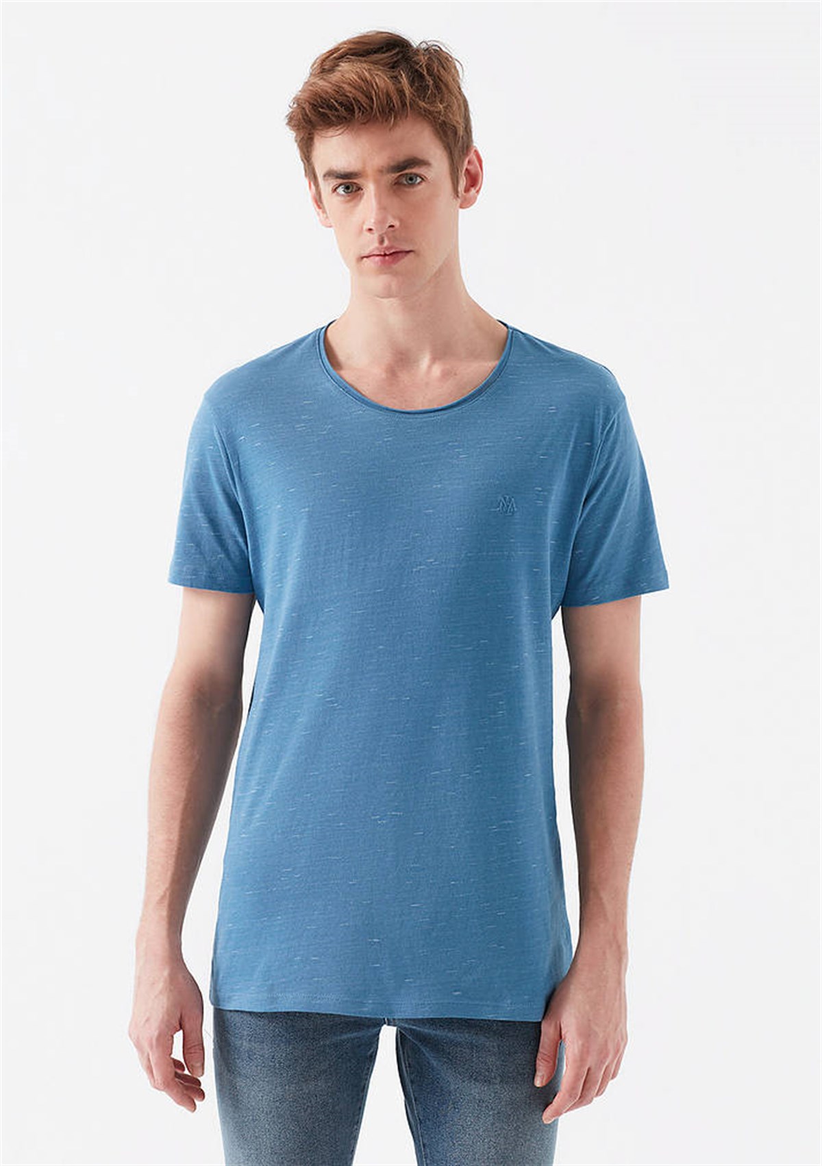 064960-30834NEBIMV3NEBIMV3|064960-30834|STDMAVİ TİŞÖRT granit mavi ERKEK T-SHIRT 064960-30834-STD
