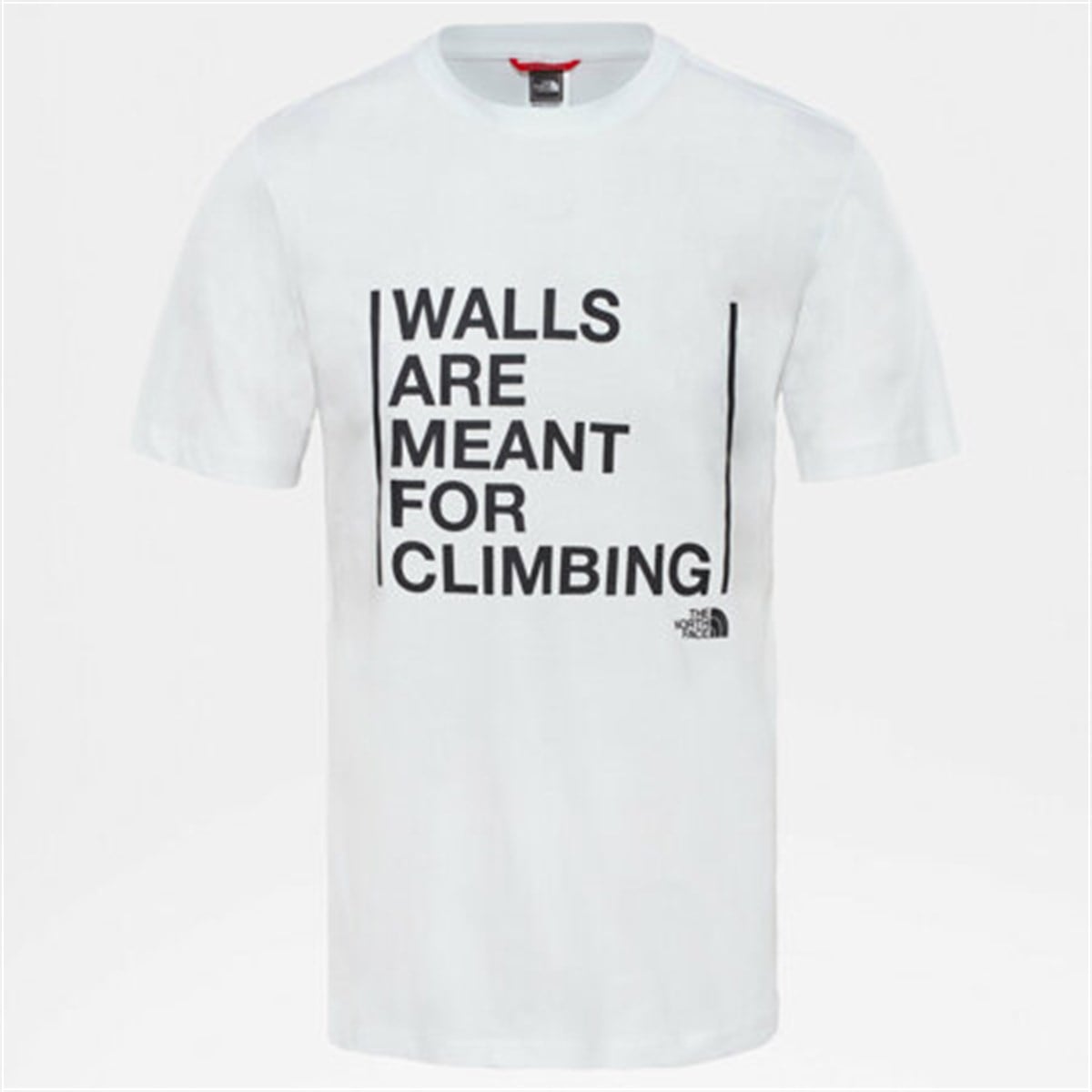 NF0A3S3SFN41The North Face M S/S Walls Are For Climbing Tee-Eu T-Shirt