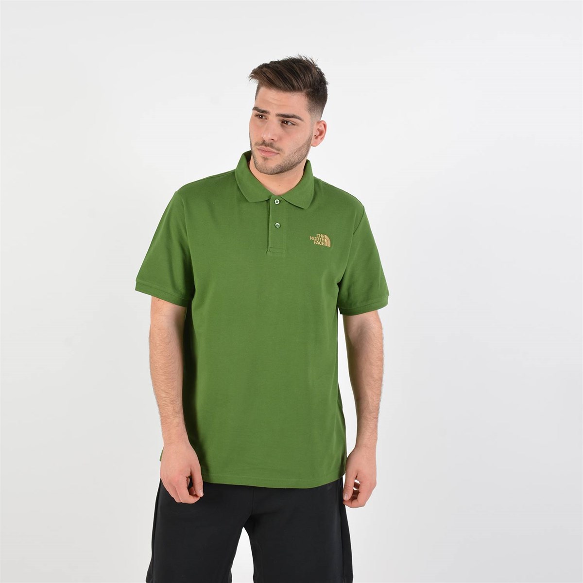 T0CG718RDNEBIMV3NEBIMV3|T0CG718RD|R006TNF M POLO PIQUET   EU YEŞİL ERKEK TSHIRT-YEŞİL