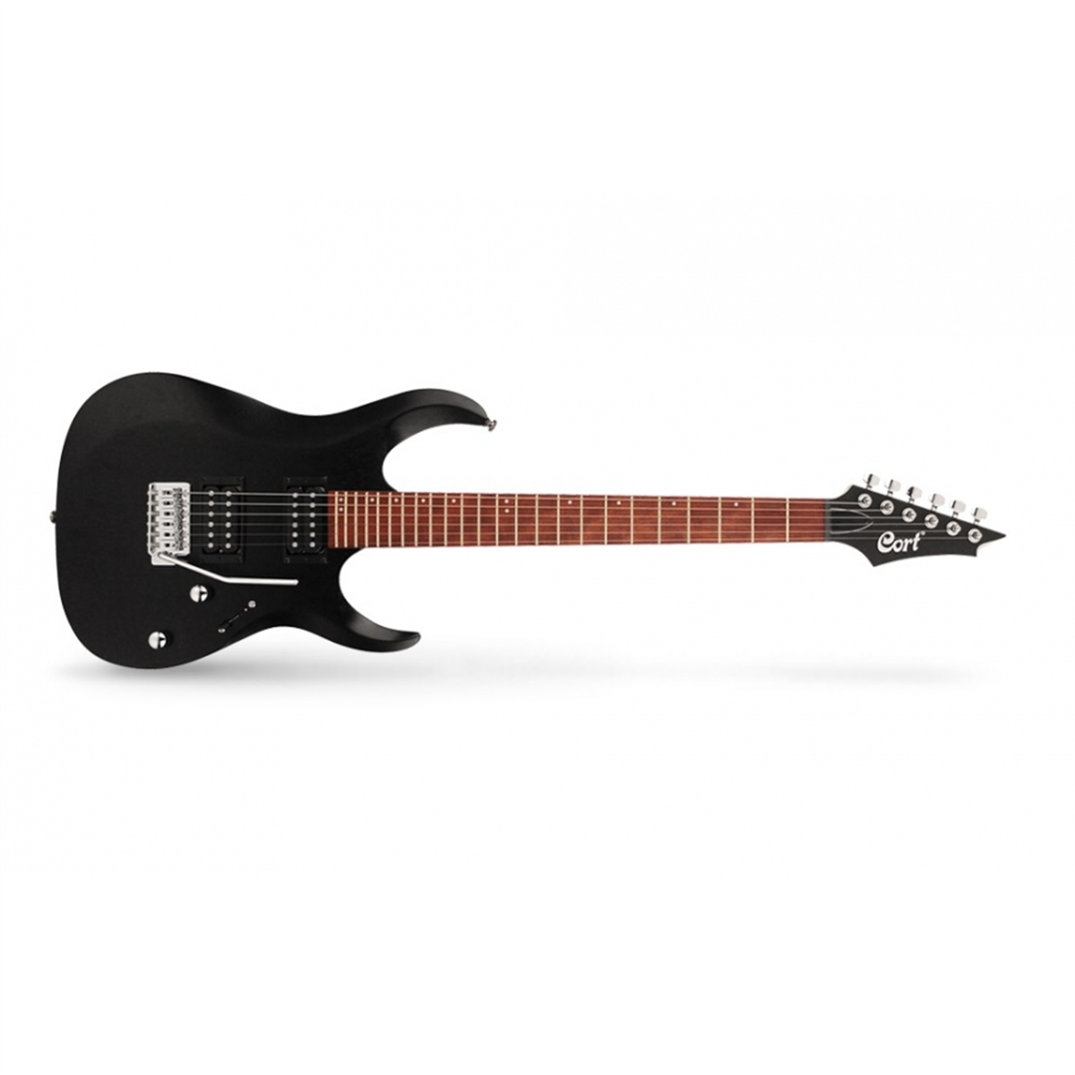 CORT ELEKTRO GİTAR , OPEN PORE BLACK , (H-H)