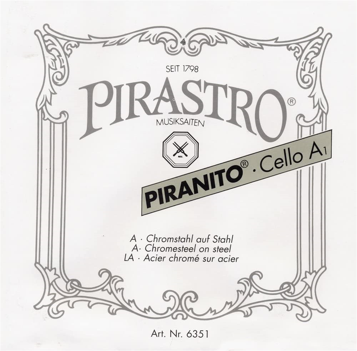 Pirastro Piranito Cello Strings 1/4-1/8