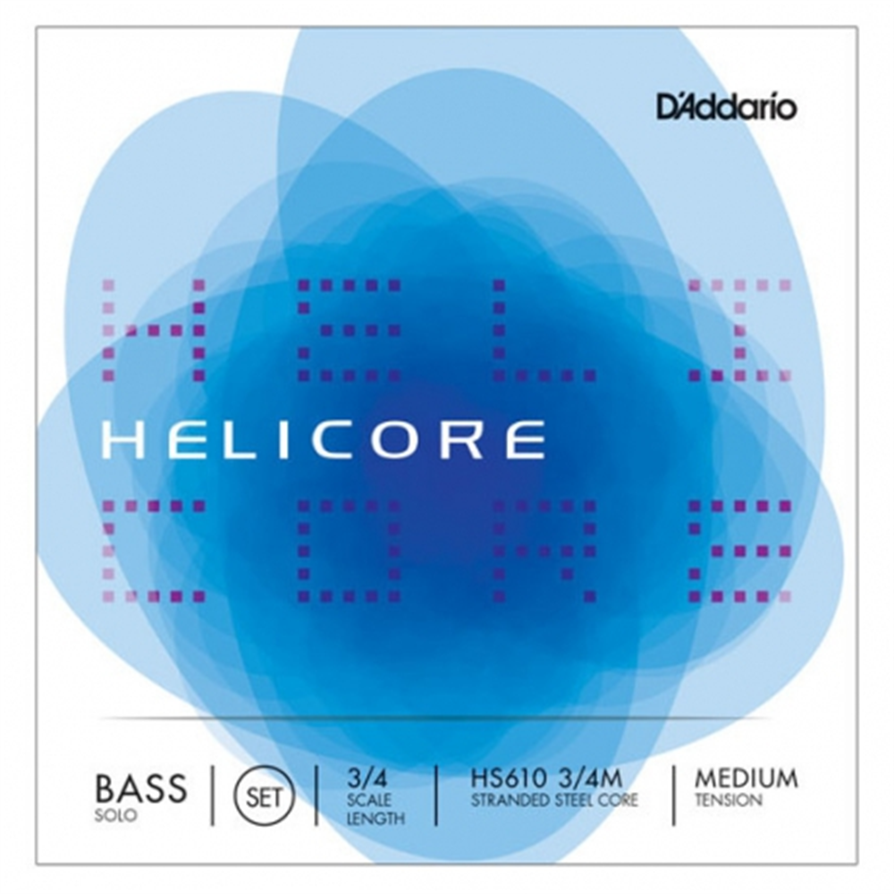 D'Addario HS610 3/4M Helicore Solo Kontrabas Teli