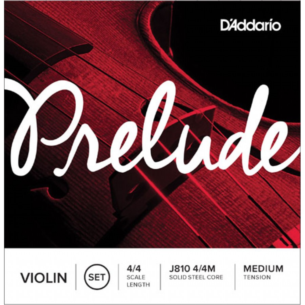 DADDARIO KEMAN TEL SETİ, PRELUDE J810, MEDIUM TENSION Boyut : 4/4